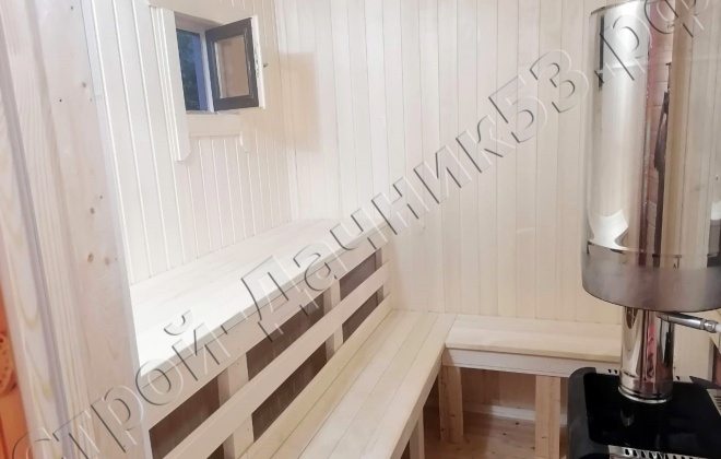 4 Брусовая баня 4×5, 20 м², Московская область, городской округ Красногорск, Деревня Бузланово (9)